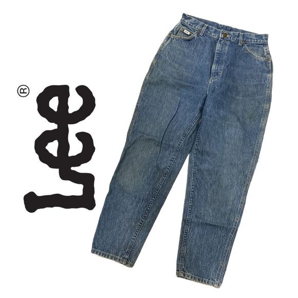 Lee VINTAGE Women’s Straight Leg High Rise Jeans - Size‎ 12 Petite - Picture 1 of 3